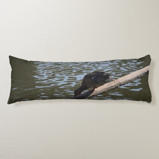 Thirsty Duck Lichaamskussen (Voorkant)