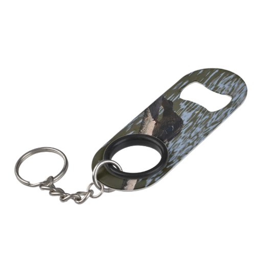 Thirsty Duck Mini Flessenopener (Voorkant Gekanteld)