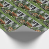 Thirsty Fleckvieh Cadeaupapier (Hoek)