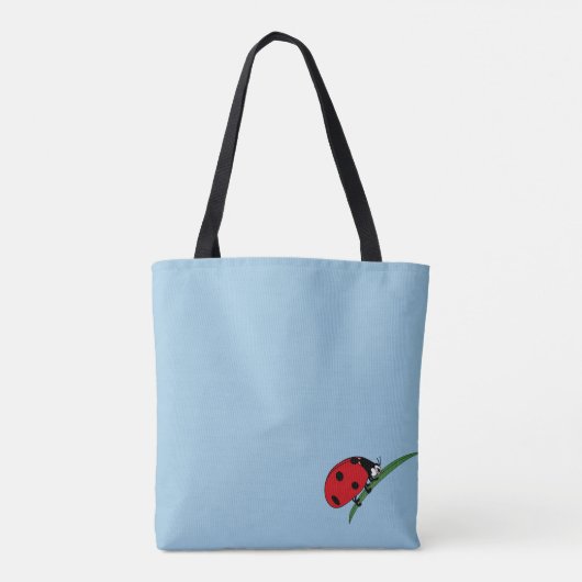 Thirsty Ladybug Tote Bag (Achterkant)
