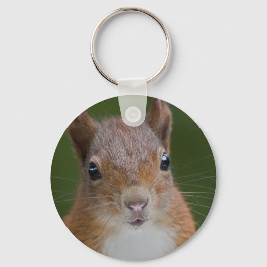 Thirsty Squirrel Keyring Sleutelhanger (Voorkant)