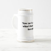 Thirsty Stein Bierpul (Voorkant links)