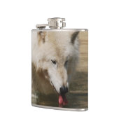 Thirsty Wolf Heupfles (Links)