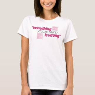 #ThirstyWear - 'Alles wat je zegt' Nieuwe Vest T-shirt