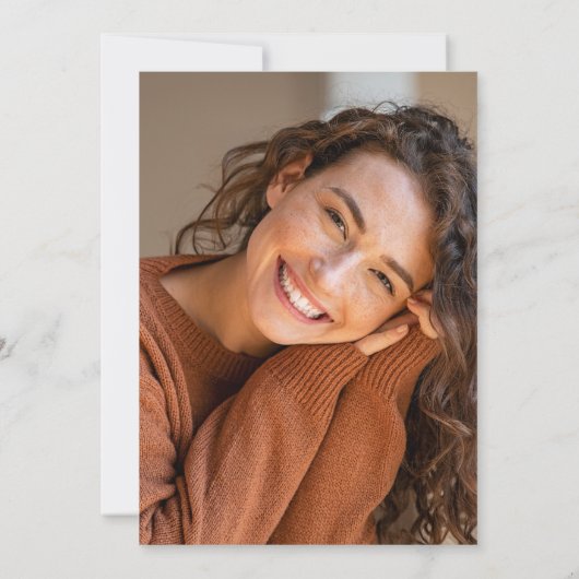 Thirty Black Bow 30th Birthday Invitation Kaart (Achterkant)