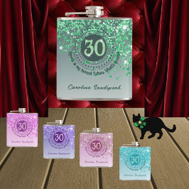 Thirty & Green Glitter & Drink offerte Heupfles