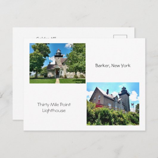Thirty Mile Point Lighthouse 2 Briefkaart (Voorkant / Achterkant)
