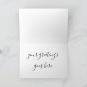 Thirty & Thirsty Gold Glitter Script Verjaardag Ka Kaart (Binnen)