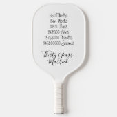 Thirty years Anniversary 30th wedding fun game Pickleball Paddle (Voorkant)