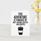 This Adventure Is Wered By Not Giving Eeefoc  Kaart (Gele Bloem)