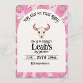 this aint my first rodeo. 2nd birthday invitation kaart (Voorkant)