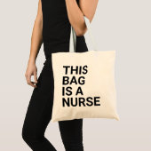 This Bag Is A Nurse Tote Graduation Gift for Her Tote Bag (Voorkant (product))