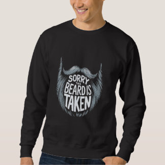 This Beard Is Taken - Funny Valentine's Day Beard  Trui