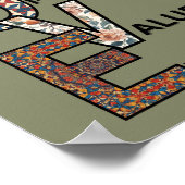 This beautiful poster show love charater (Hoek)