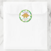 This belong to stegosaurus 3rd grade school ronde sticker (Tas)