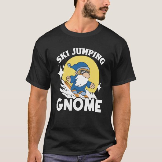 This Boy Loves Ski Jumping Ski Jumper Ski Jump Win T-shirt (Voorkant)
