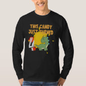 This Candy Just Turned 4 Apparel T-shirt (Voorkant)