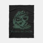 This Coffee Isn't Coffeeing Funny Cafeine Addictio Fleece Deken (Voorkant)