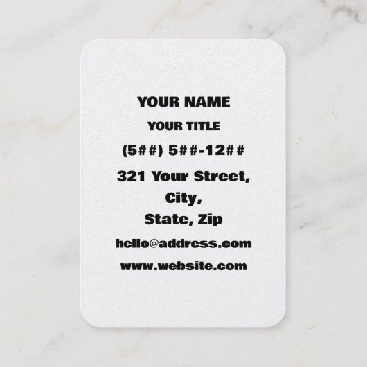 ⚠ This Content Is Currently Unavailable Visitekaartje (Achterkant)