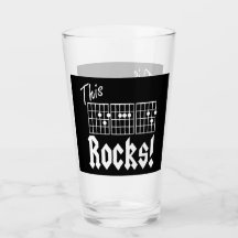 This Dad Rocks! Glass Tumbler