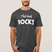 This Dad Rocks Guitar T-shirt (Voorkant)