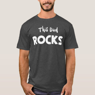 This Dad Rocks Guitar T-shirt