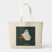 This design is perfect for Halloween lovers Grote Tote Bag (Achterkant)