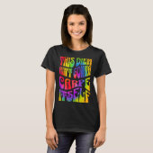 This Diem Ain't Gonna Carpe Itself Tie Dye Positiv T-shirt (Voorkant volledig)