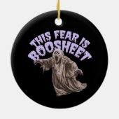 This Fear Is Boosheet beroemd gemaakt door Funny H Keramisch Ornament (Achterkant)