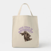 This Fear Is Boosheet beroemd gemaakt door Funny H Tote Bag (Achterkant)