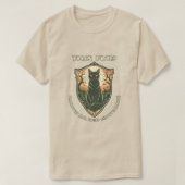 THIS FUR? haunted and high maintenance T-shirt (Design voorkant)