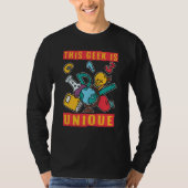 This Geek Is Unique Scientist Science  1 T-shirt (Voorkant)