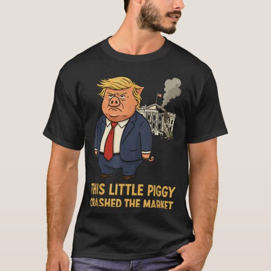 This Ggy Crashed The Market Funny Quote  T-shirt (Voorkant)