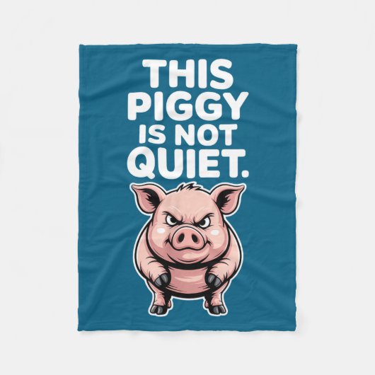 This Ggy Is Not Quiet Litical Funny Quote Meme  Fleece Deken (Voorkant)