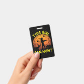 This Girl Can Hunt Essential Badge (Handheld)