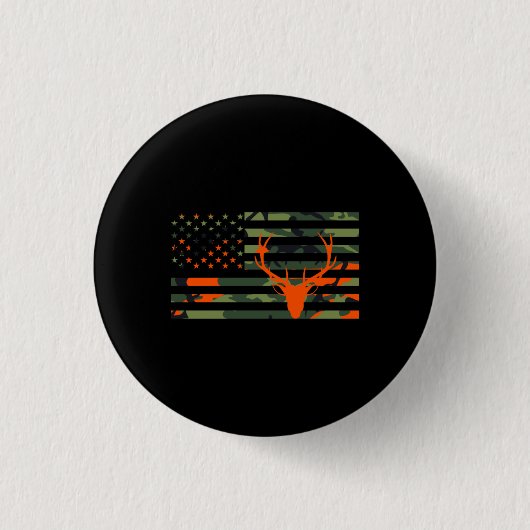 This Girl Can Hunt Essential Ronde Button 3,2 Cm (Voorkant)
