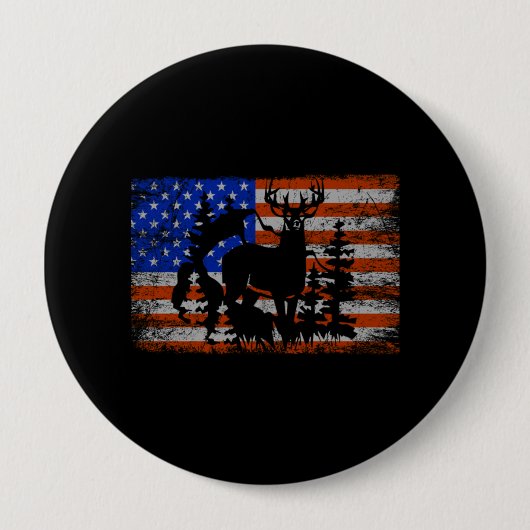 This Girl Can Hunt Essential Ronde Button 4,0 Cm (Voorkant)