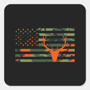 This Girl Can Hunt Essential Vierkante Sticker