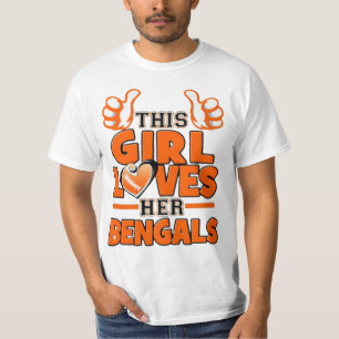 This Girl Loves Her Bengals T-shirt