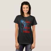 This Girl Runs On Jesus And Horses T-shirt (Voorkant volledig)