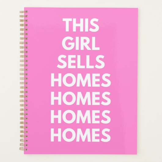 This Girl Sells Homes Homes Customized Planner (Voorkant)