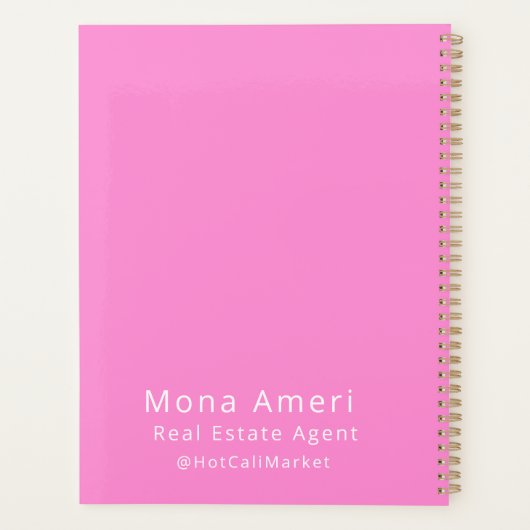 This Girl Sells Homes Homes Customized Planner (Achterkant)