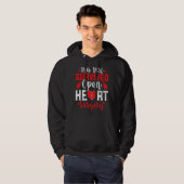 This Girl Survived Open Heart Surgery Bypass Surge Hoodie (Voorkant volledig)