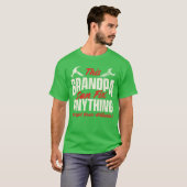 This Grandpa Can Fi Anything Grandfather Papa funn T-shirt (Voorkant volledig)