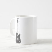 This Guitar Dad Rocks Music Fathers Day Gift Koffiemok (Voorkant links)
