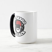 This Guy Delivers Funny Santa White Elephant Gift Magische Mok (Voorkant links)