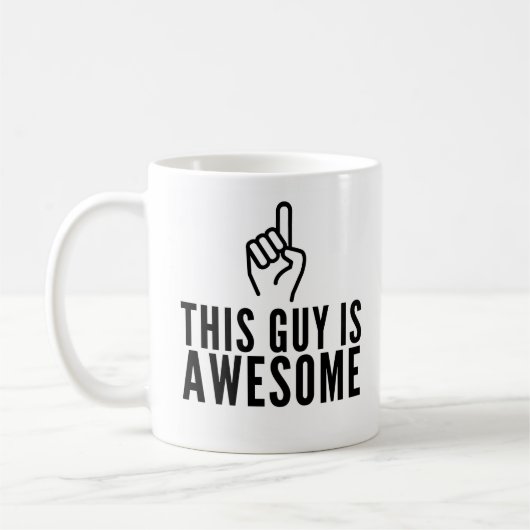 This Guy Is Awesome Funny Coffee Mug Koffiemok (Links)