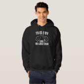 This Guy Loves His Girlfriend Retro Valentines Day Hoodie (Voorkant volledig)