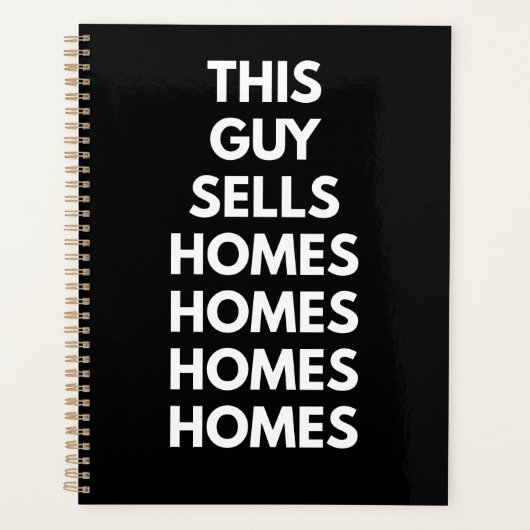 This Guy Sells Homes Homes Homes  Planner (Voorkant)