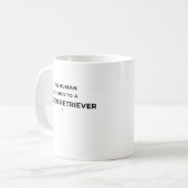 This Human Belongs... - White Mug Koffiemok (Voorkant links)